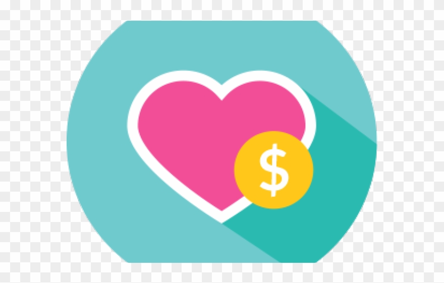 Fundraising Clipart Cost - Heart - Png Download