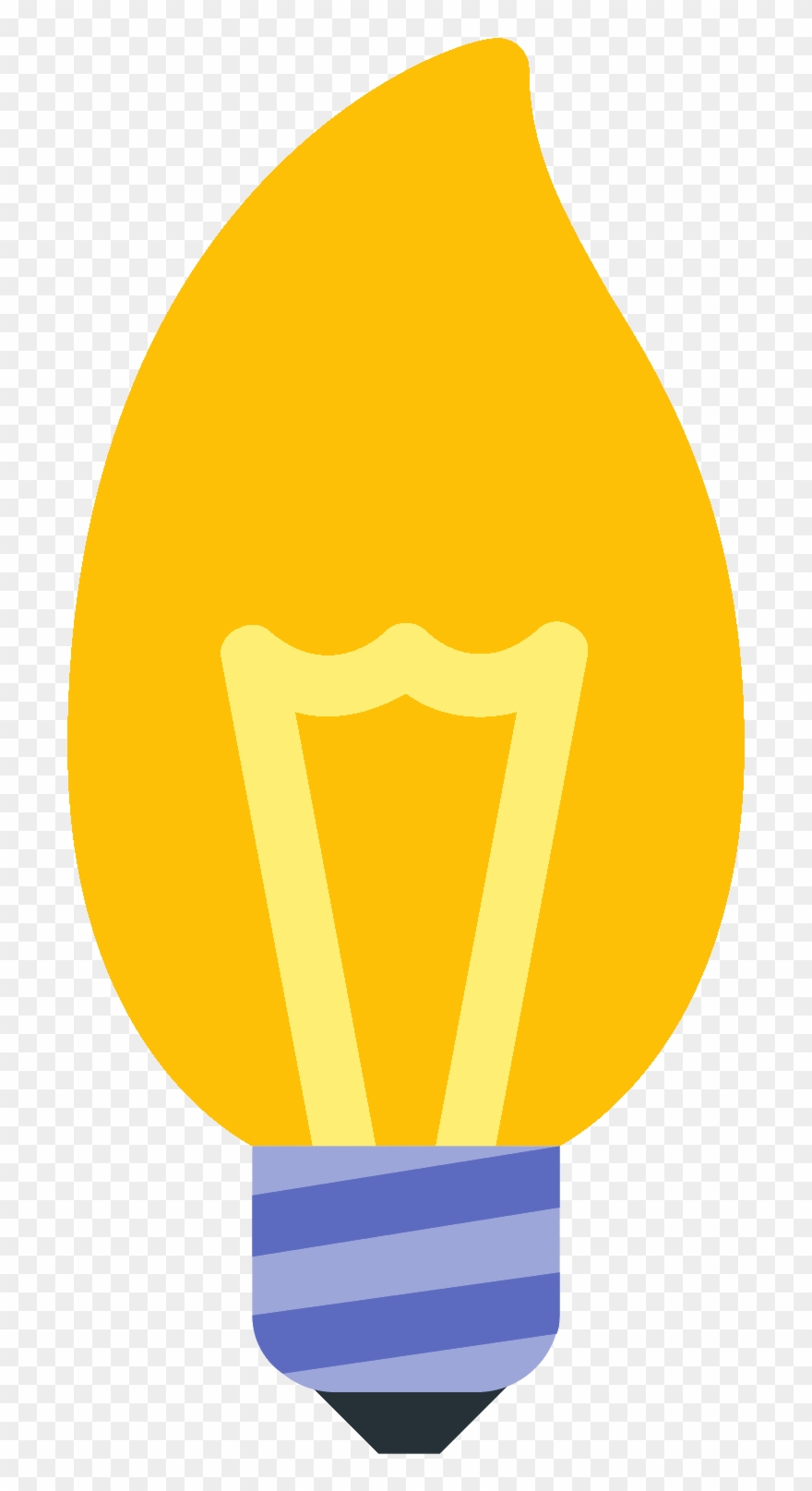 Żarówka Świecowa Icon Clipart