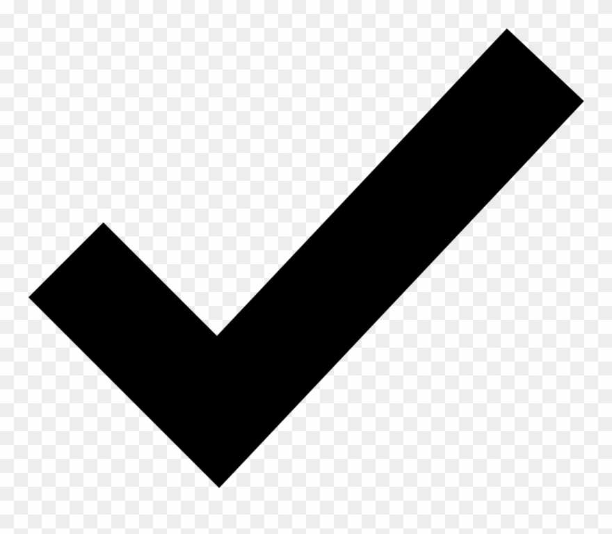 41k Np6 29 Aug 2017 - Tick Icon Black And White Clipart (#3439568