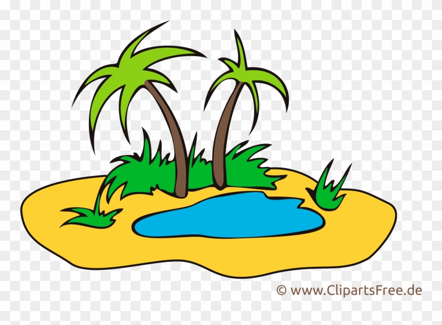 Palme Bilder Clipart 6 By Samantha - Oasis Clipart - Png Download