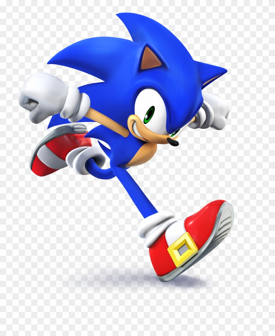 Sonic Image - Super Smash Bros Wii U Sonic Clipart