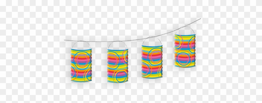 Garland "lampion" - Coffee Table Clipart