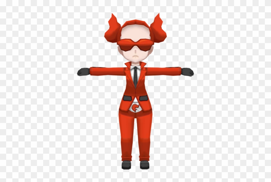 Flare Grunt (pokemon) 3d-modell - Cartoon Clipart