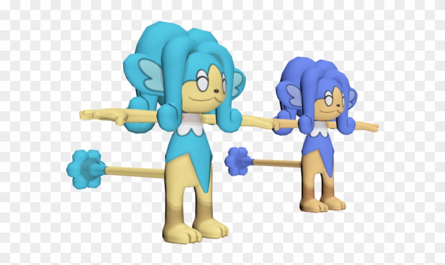 Simipour 3d-modell - Pokemon Simipour Clipart