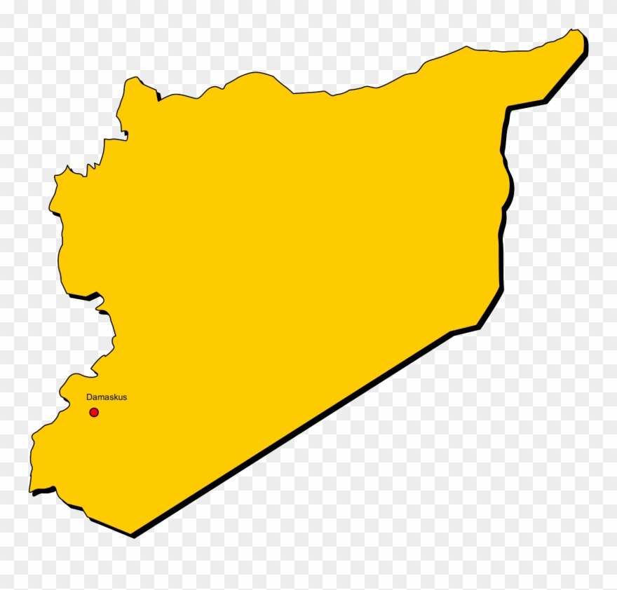 Map Of Syria Png Clipart