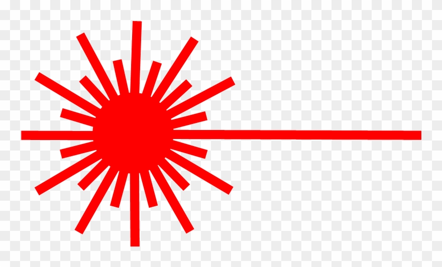 Clip Transparent Laser Vector Red Laser Symbol Svg Png Download