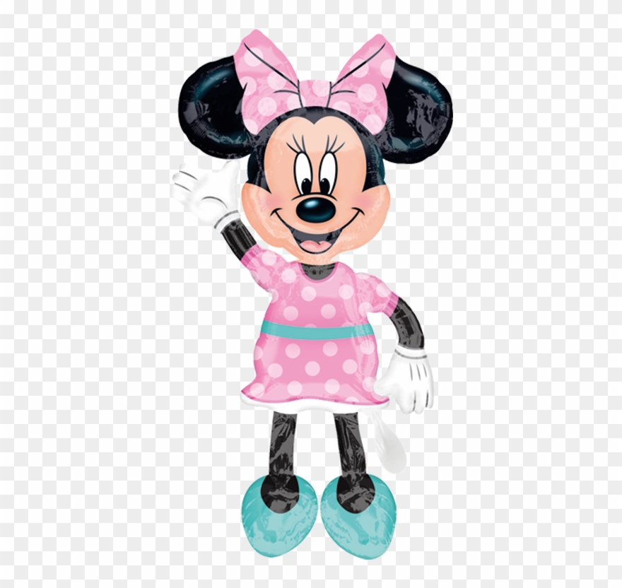 Airwalker Balloon Minnie Clipart