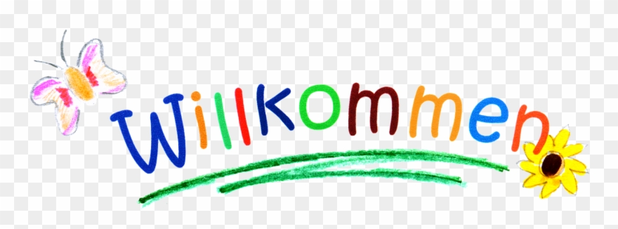 Willkommen - Willkommen Bunt Clipart