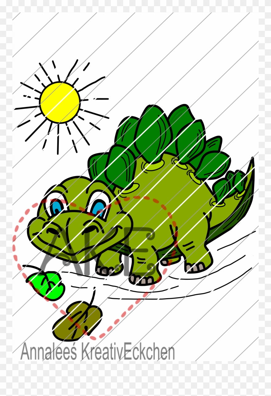 Ake Plotterdatei Dino Theo Kinder Junge Mädchen Design - Tortoise Clipart