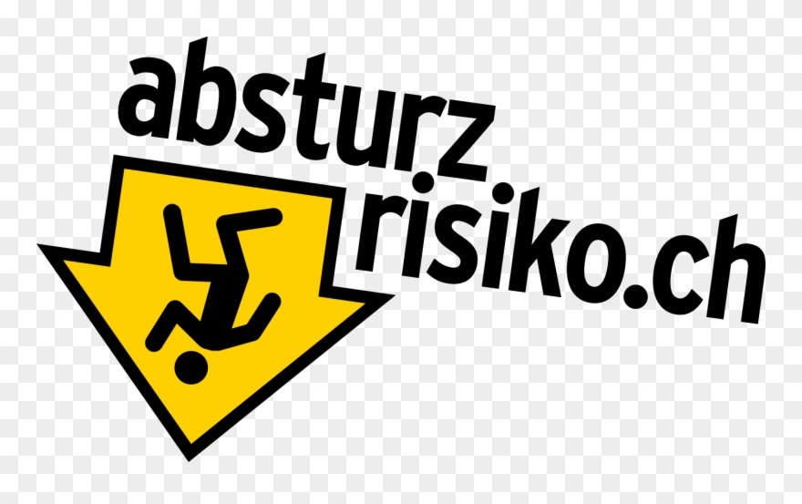 Absturz Logo - - Absturzrisiko Ch Clipart