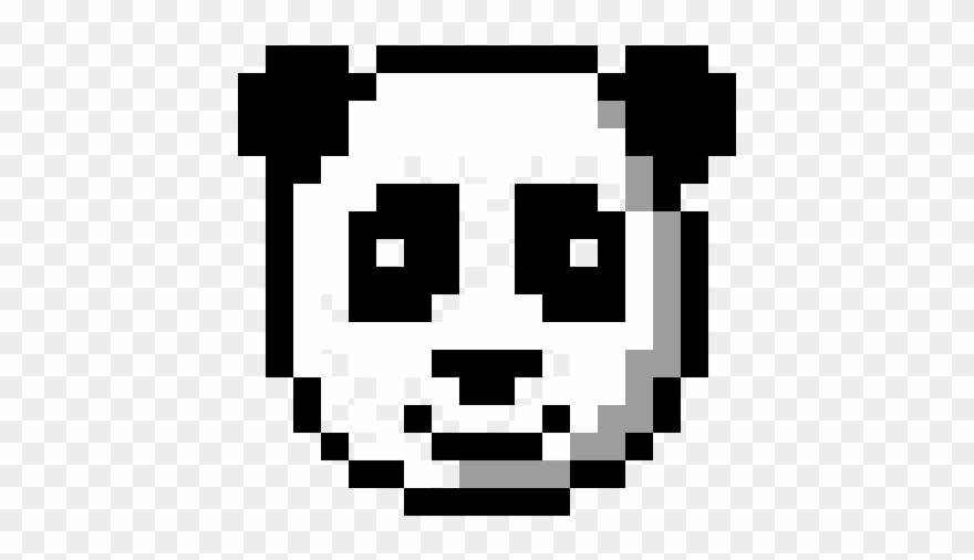 Die Pixel Art Stieß Bei Den Schülerinnen Auf Viel Freude - Pixel Art Minecraft Panda Clipart