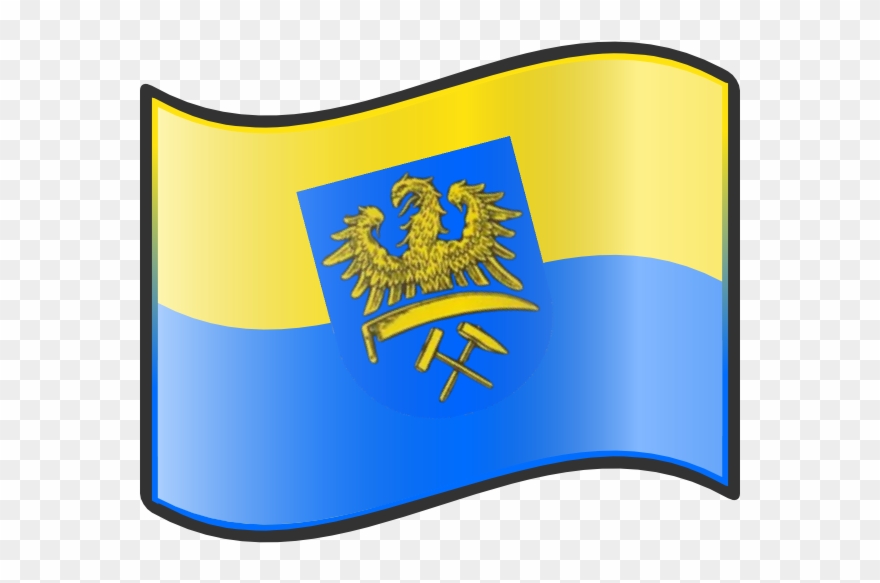 Nuvola Upper Silesia Pitcairn Flag - Flagge Oberschlesien Clipart