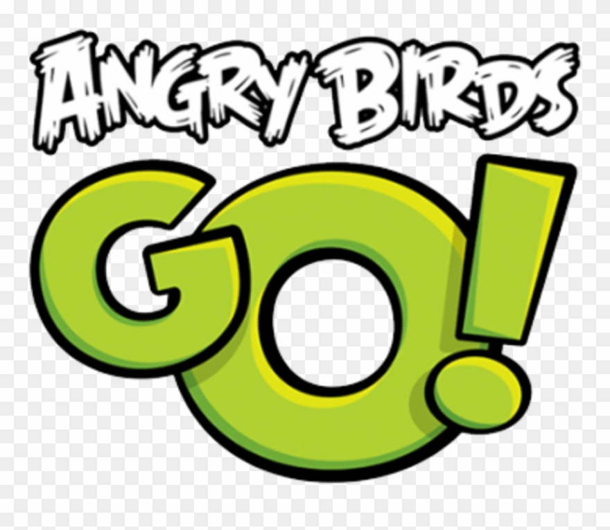 Angry Birds Go - Angry Birds Go Logo Png Clipart