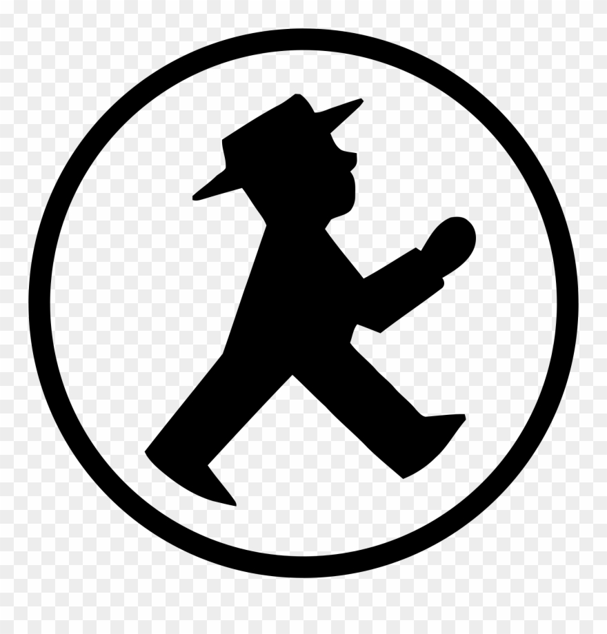 Open - Ampelmann Berlin Clipart