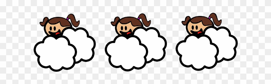 Ein Paar Stereotypen Figuren Einige Schöne Und Viel - Cartoon Clipart