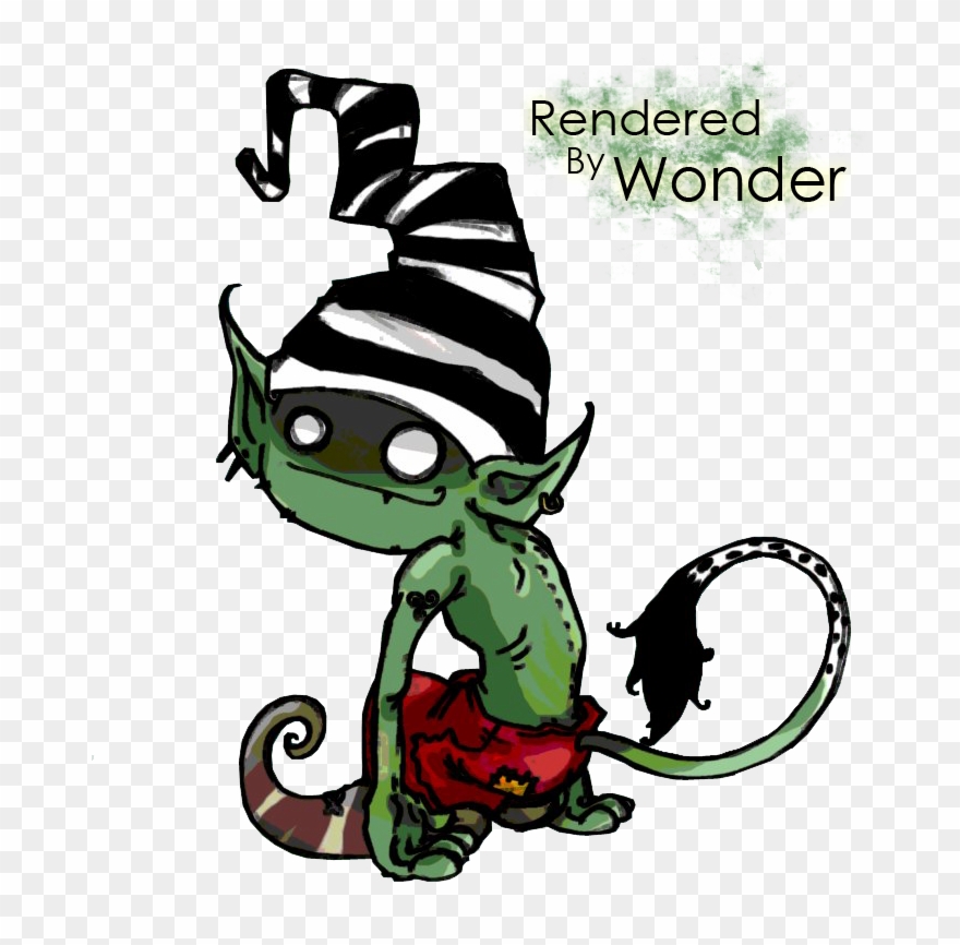 Dessins En Couleurs À Imprimer - Dessin Manga Lutin Clipart