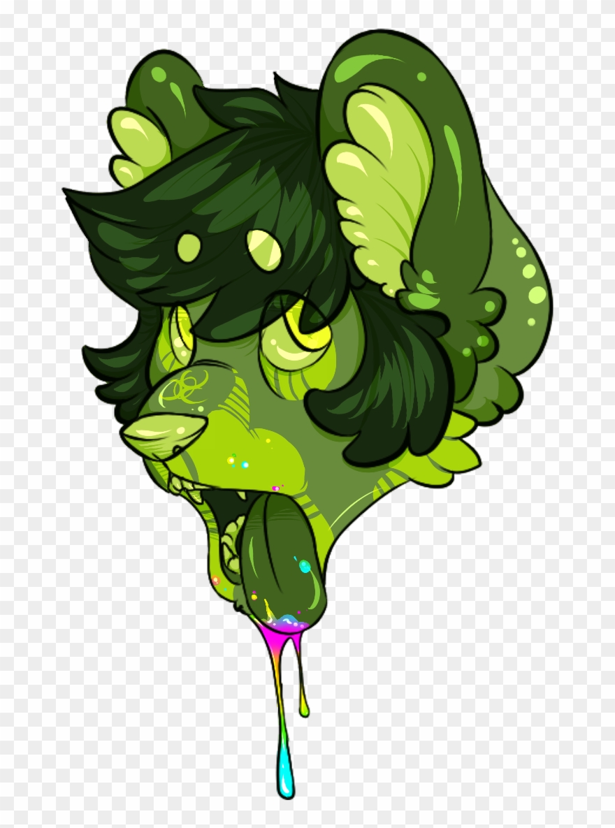 Technicolor Spew By Bloodladenwolf - Illustration Clipart