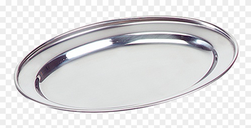 Servier- / Vorlegeplatte, Mittel, Oval - Bangle Clipart