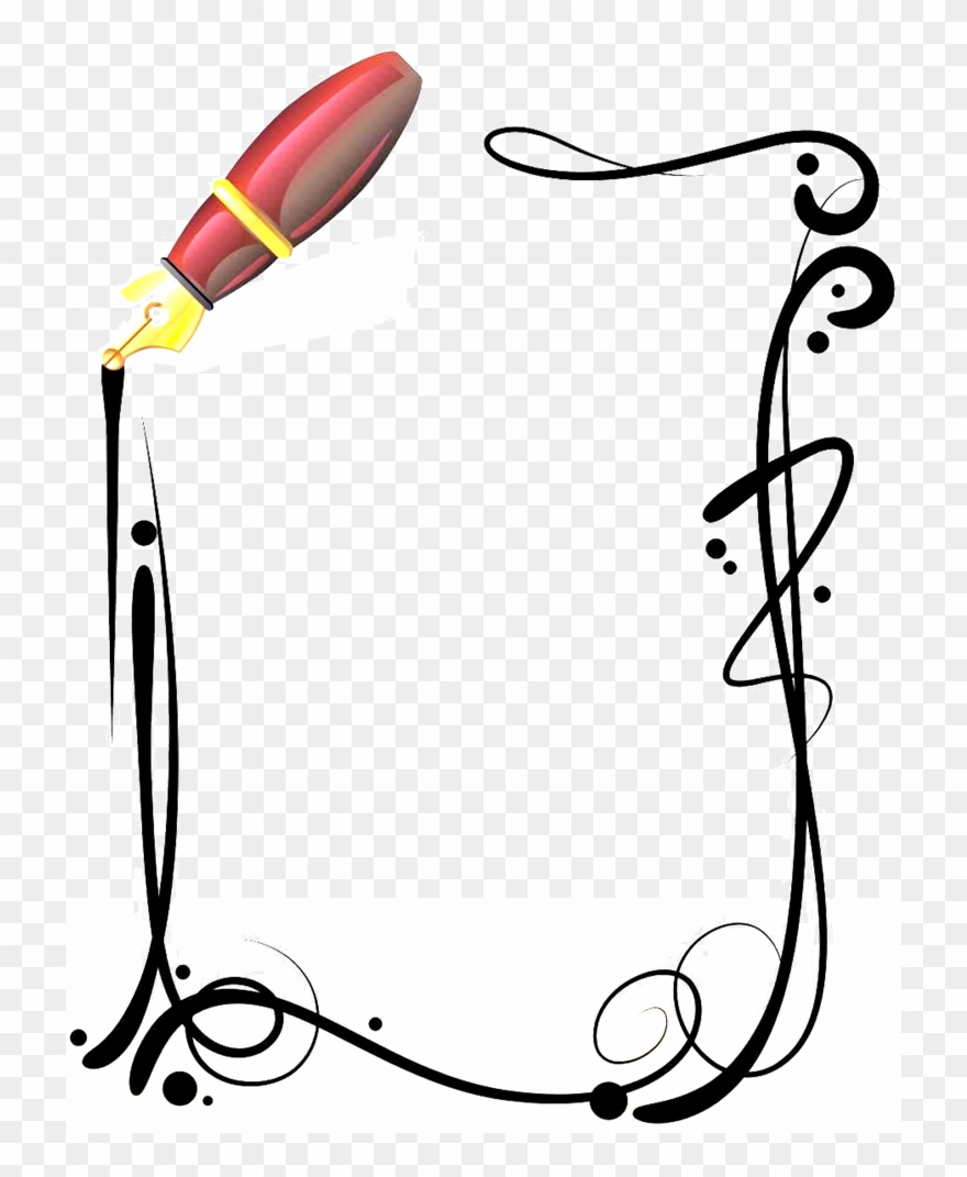 Teacher Borders Png - English Border Clipart