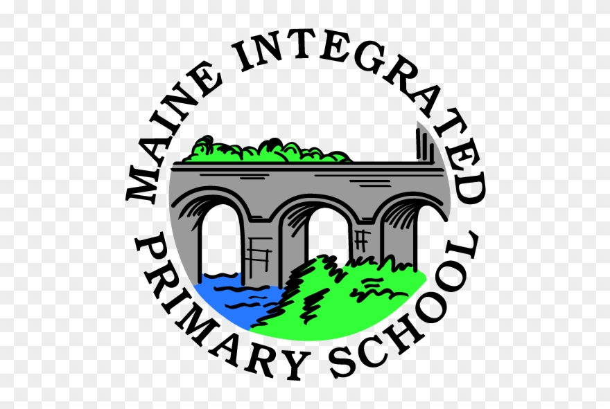Maine Integrated Primary School Crest - Preston Hedges Primary School Logo Clipart