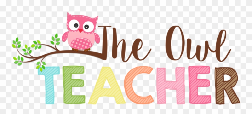 Pink Owl Teacher Hd Clipart