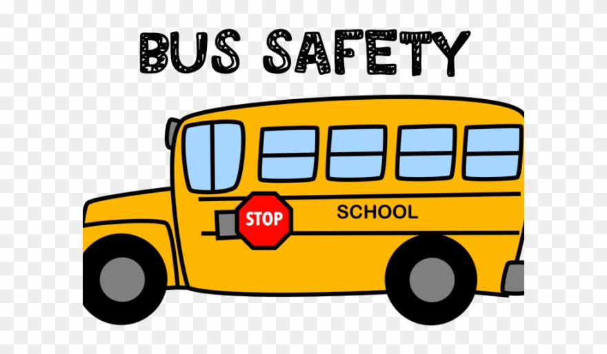 Safe Clipart Bus Safety - School Bus Safety Clipart - Png Download