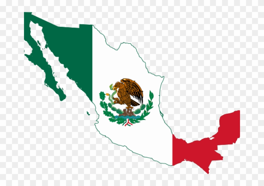Bandera De Mexico Png Clipart
