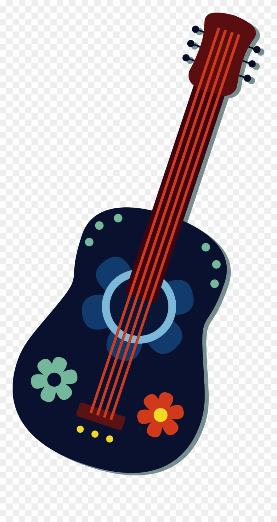 Instrument Clipart Cinco De Mayo - Cinco De Mayo Guitar - Png Download