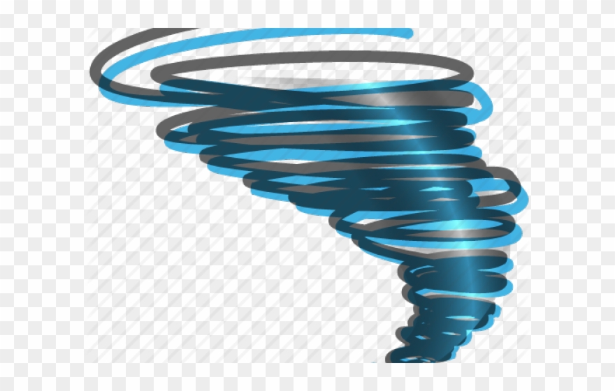 Tornado Clipart Debris - Hurricane Clipart Transparent Background - Png Download