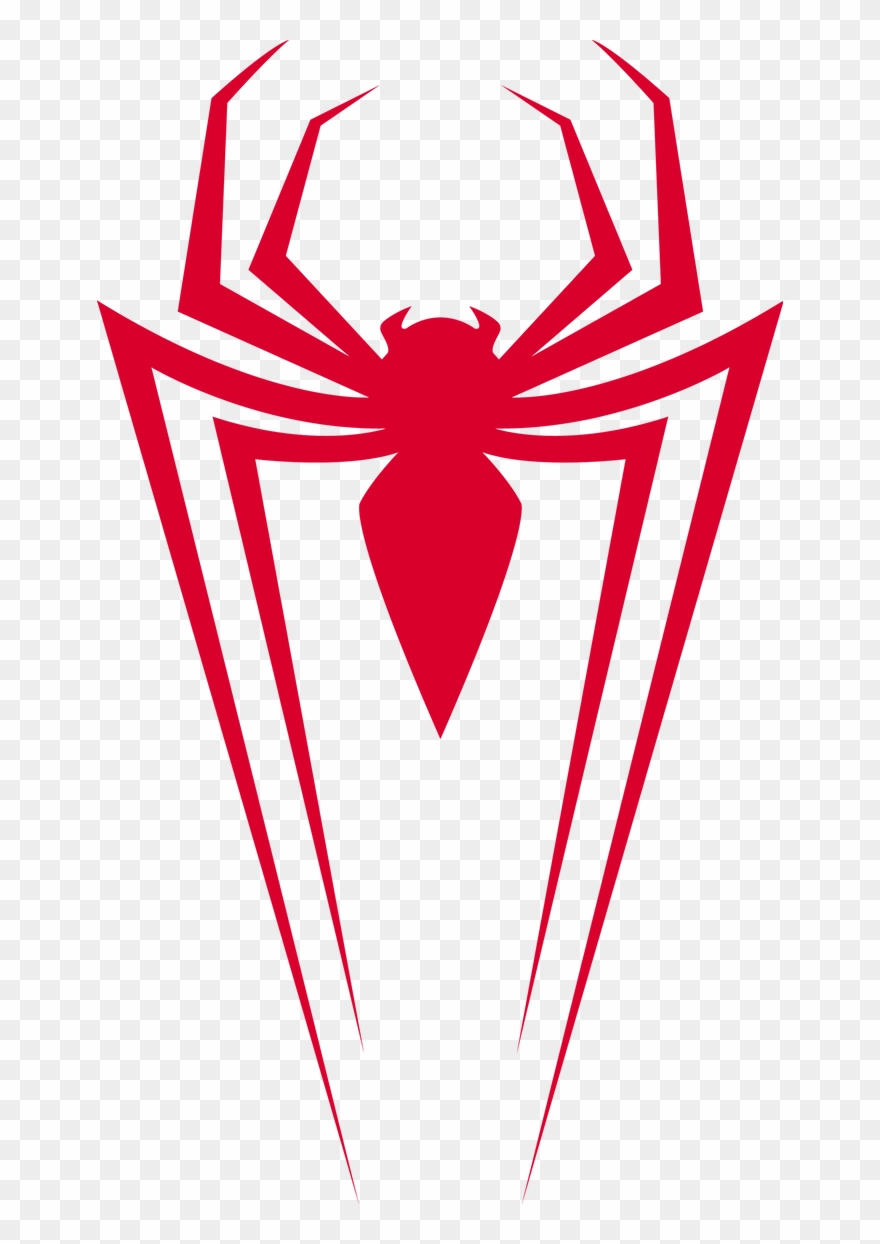 Spiderman Symbol Transparent - Miles Morales Spiderman Symbol Clipart