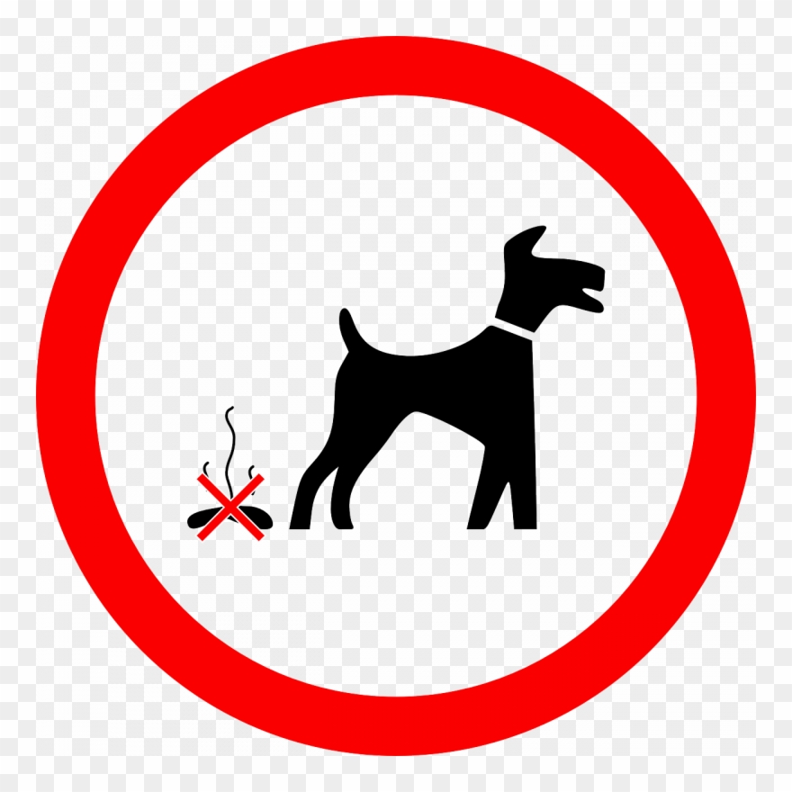 Be Considerate Of Others And Pick Up After Your Dog - Dog Fouling Signs Clipart