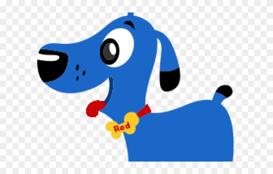Sydney Clipart Dog - Blue Dog Clipart - Png Download