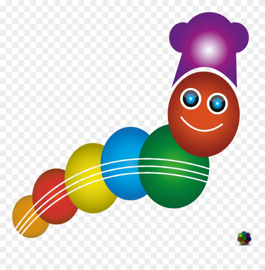 Renkli Bir Logo Denemesi Clipart