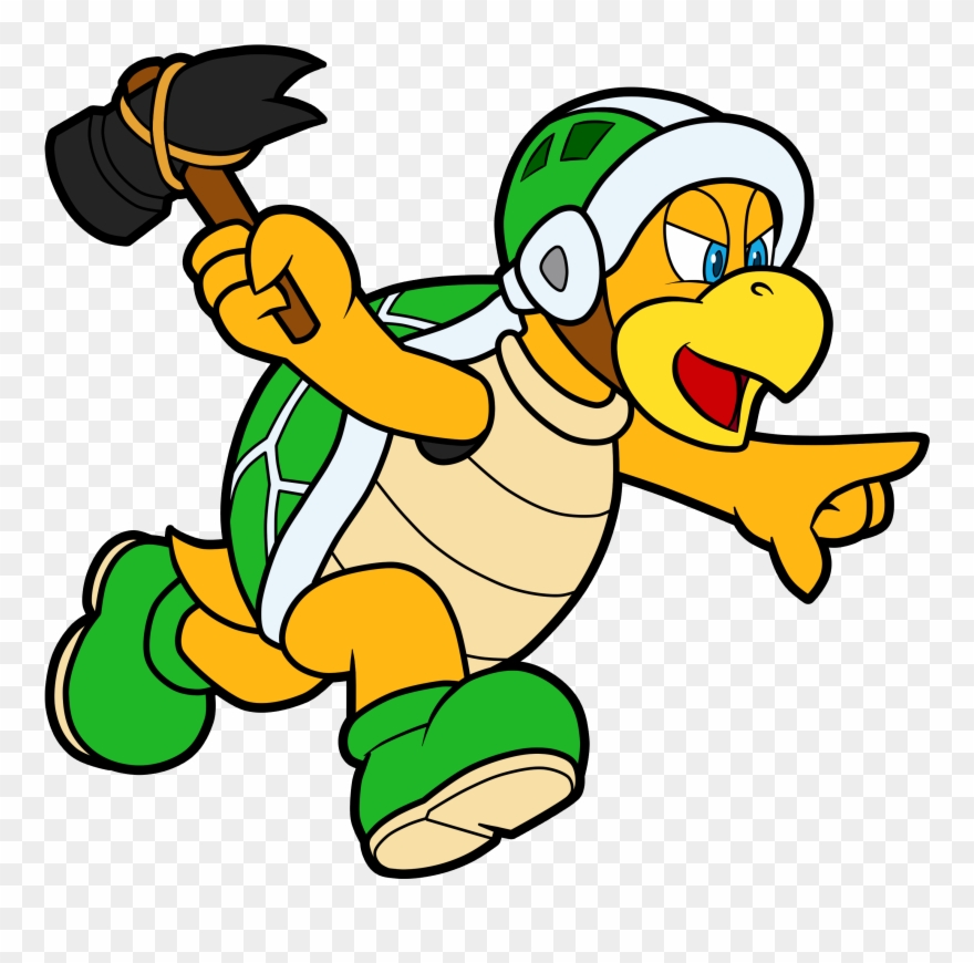 Hammer Bro - Cartoon Clipart
