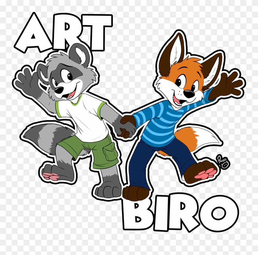 Art Biro - Biro Fox Paco Panda Clipart