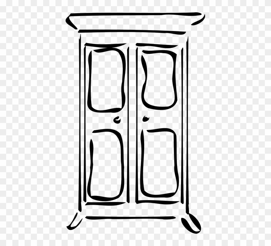 Schrank Küche Möbel - Cupboard Clip Art - Png Download
