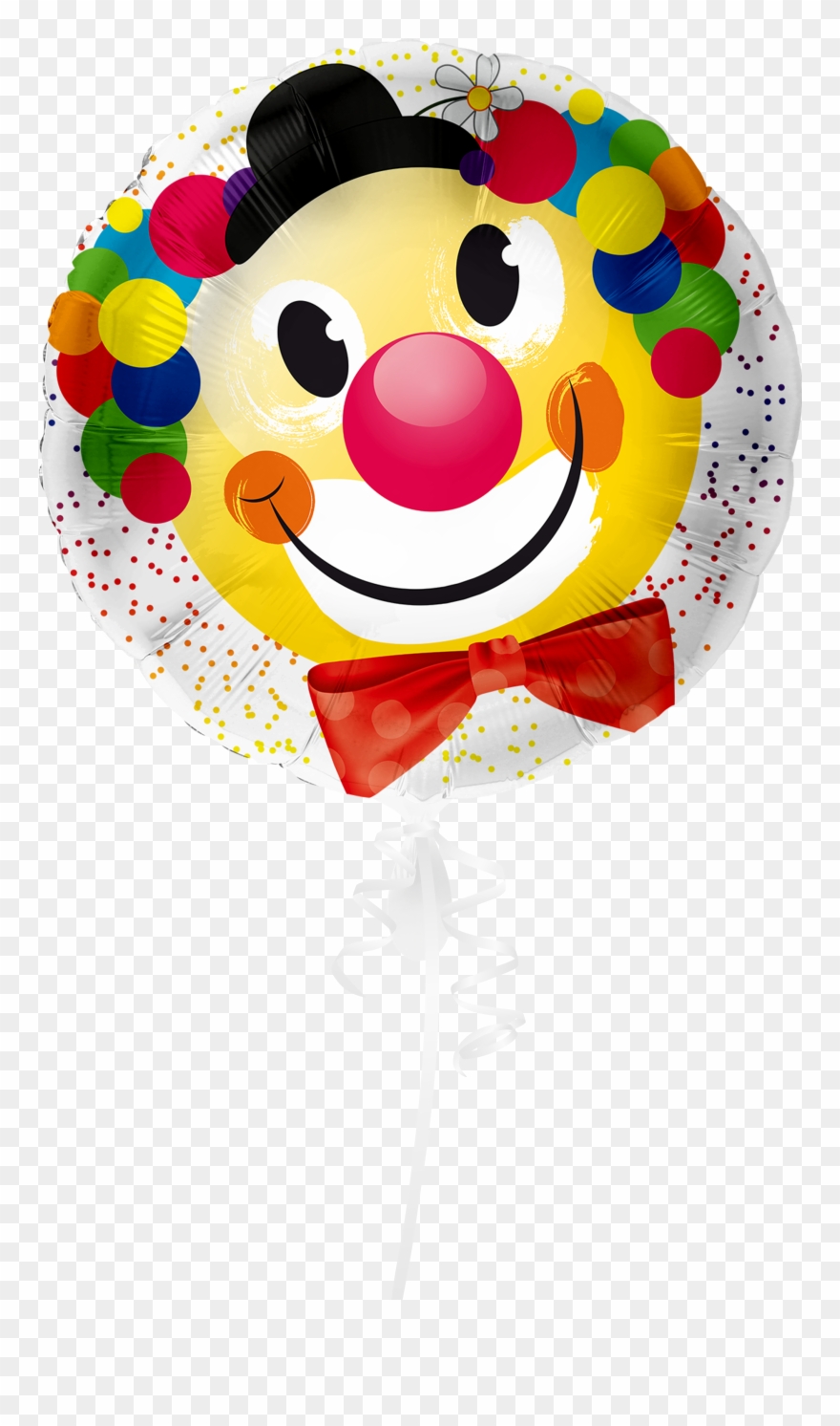 Fröhlicher Clown - Balloon Clipart
