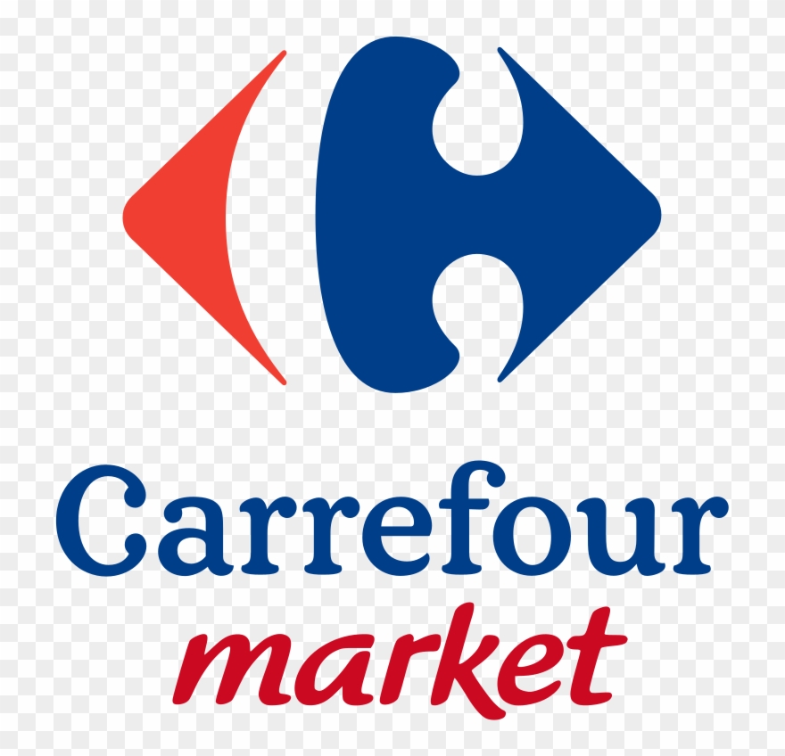 Logo Carrefour Market 2017 Clipart