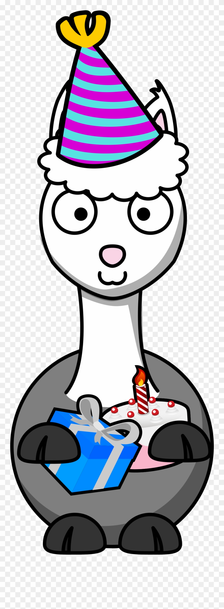 This Free Icons Png Design Of Alpaka Birthday Clipart