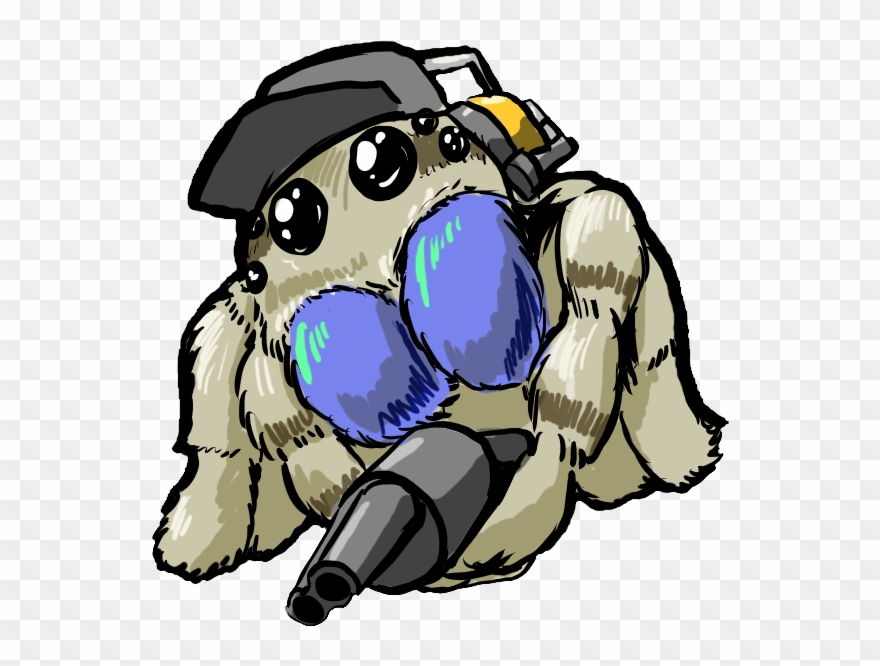 600x700, Daaawww Scout Spider ) - Cartoon Clipart