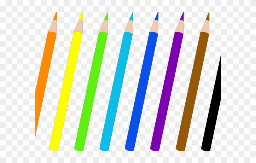 Drawing Clipart Colour Pencil - Png Download
