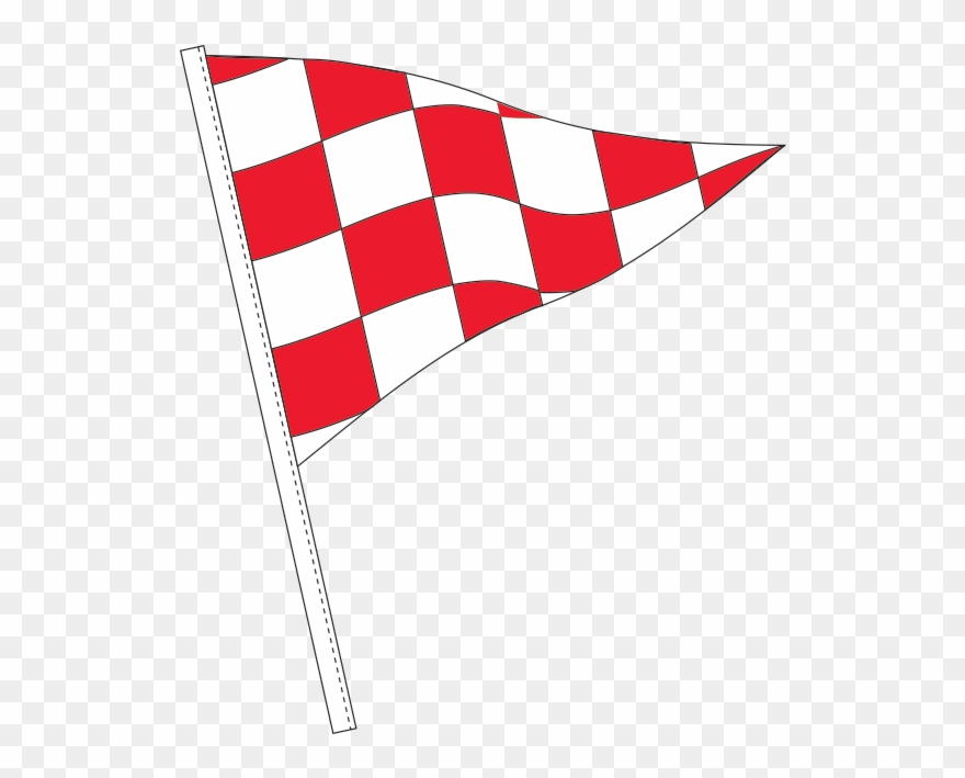 Pennant Clipart Checkered Flag - Flag - Png Download