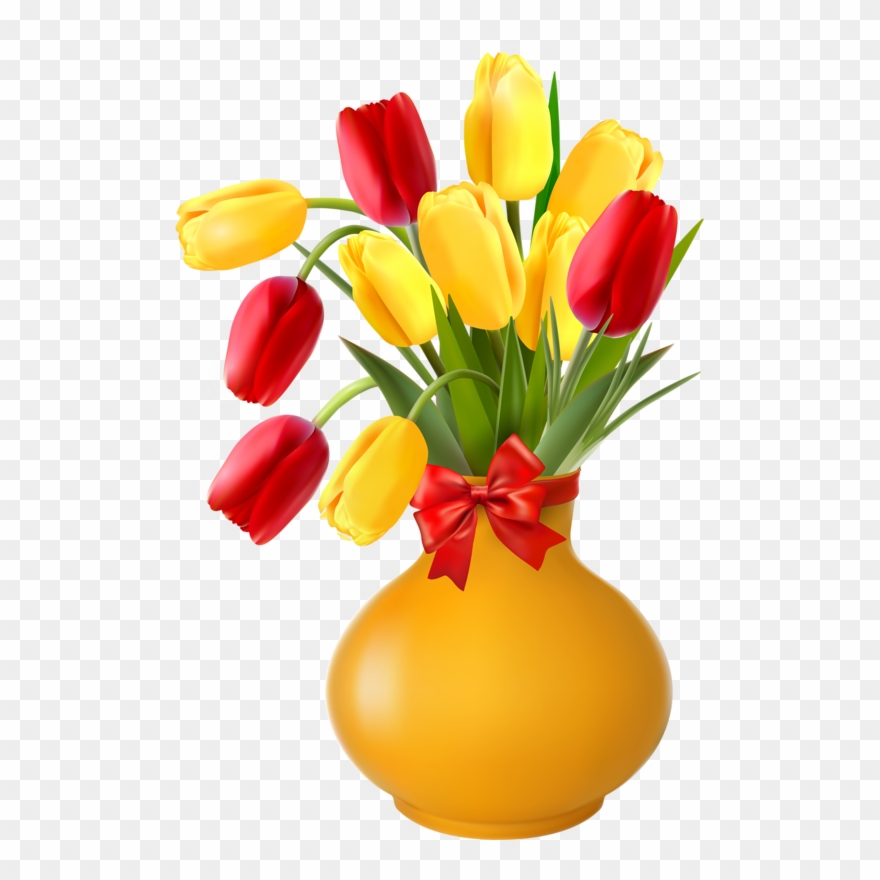 Фотки Flower Vases, Floral Flowers, Spring Flowers, - Flower Vase Clipart Png Transparent Png
