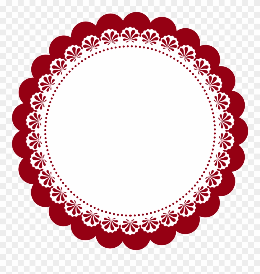 Silhouette Cameo, Borders For Paper, Borders And Frames, - Circle Clipart