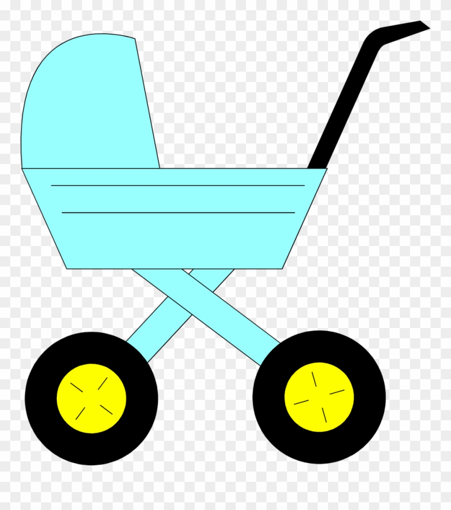 Baby Carriage Clip Art - Png Download