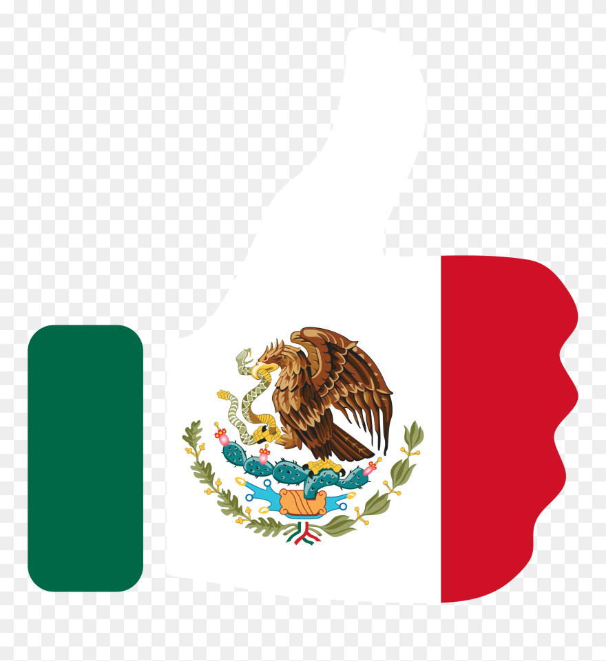 Medium Image - Mexico Thumbs Up Clipart