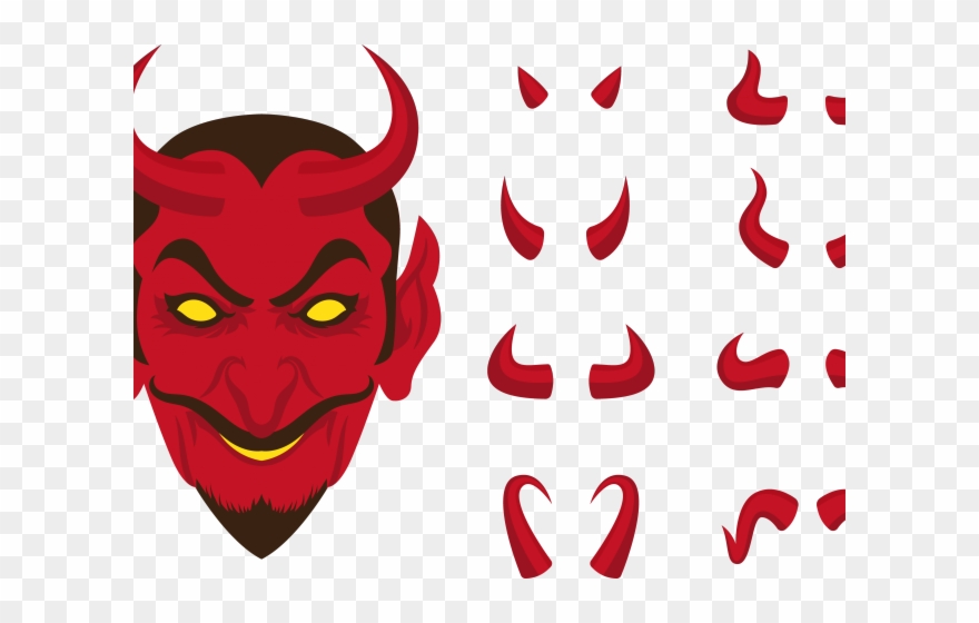 Demon Clipart Marshmallow - Devil Horn Png Transparent Png