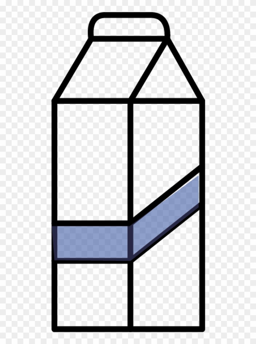 Café Spitz - Minimalist Milk Carton Clipart