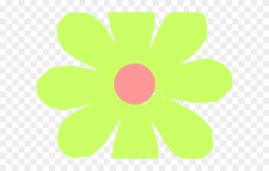 Orange Flower Clipart Birthday - Illustration - Png Download