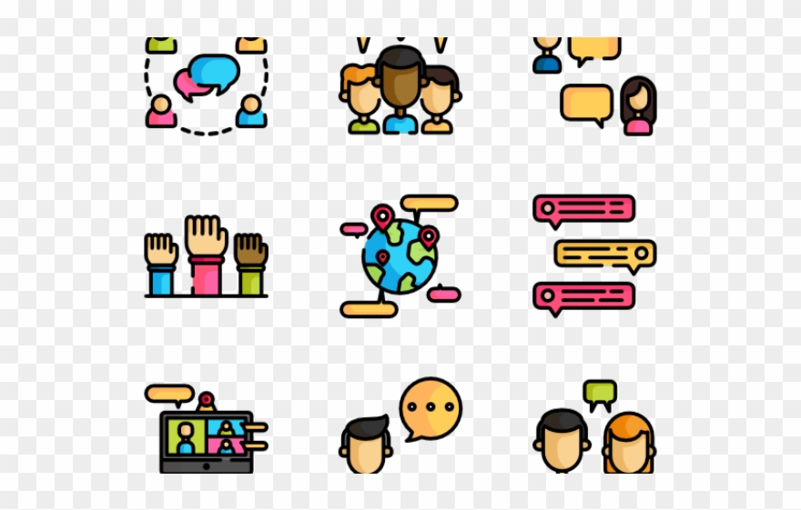 Speech Bubble Clipart Blurb - Png Download